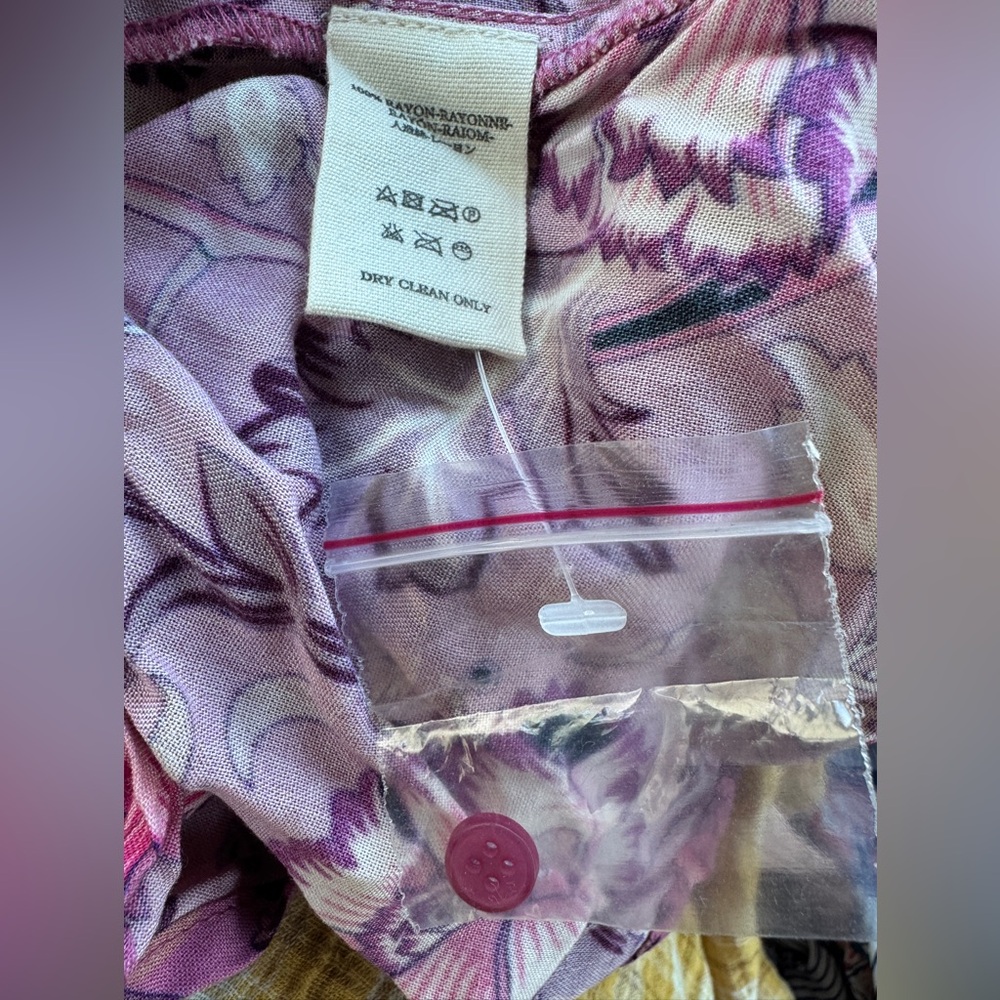 FREE PEOPLE Jen's Pirate Booty Baroque Hyacinth Maxi Size L New w/o Tag $289 SOO - Picture 12 of 12